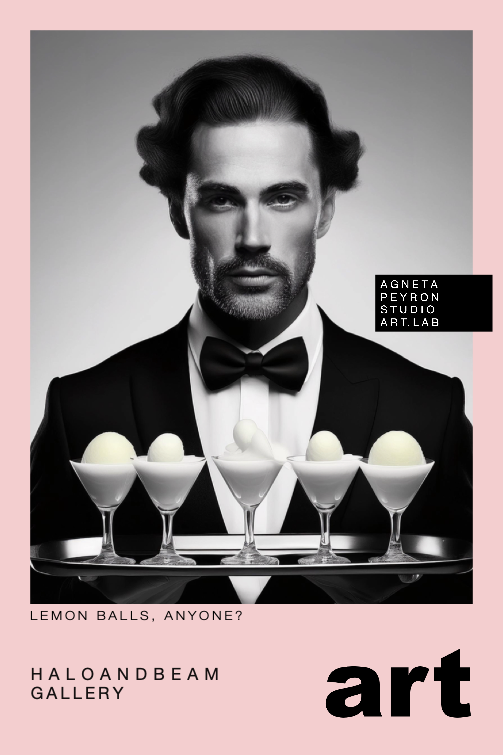 Art Gourmet Poster. Name: Lemon balls, anyone? 50 x 70 cm