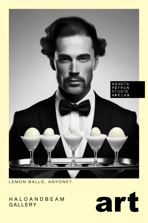 Art Gourmet Poster. Name: Lemon balls, anyone? 50 x 70 cm